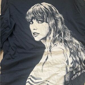 Taylor Swift Eras Tour Navy Long Sleeve Size S- worn once!!